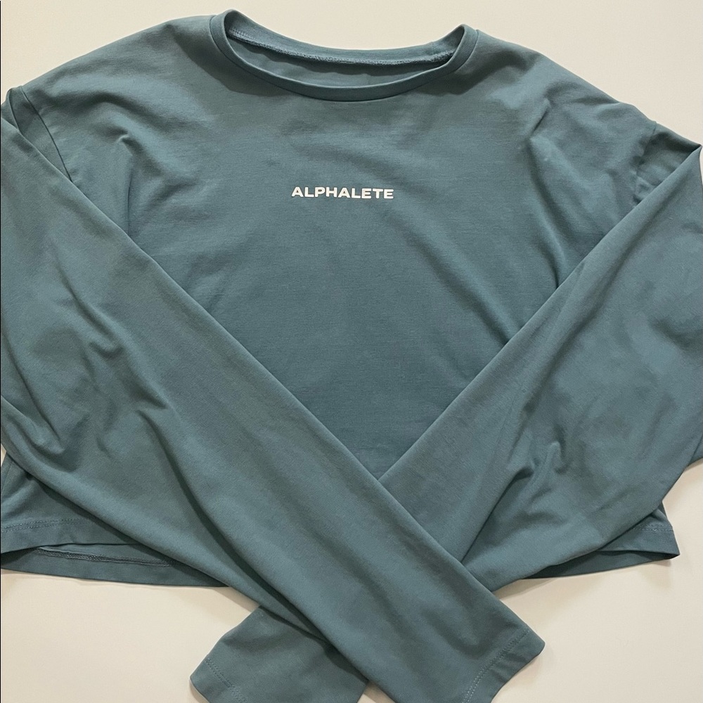 Alphalete Cropped Long Sleeve